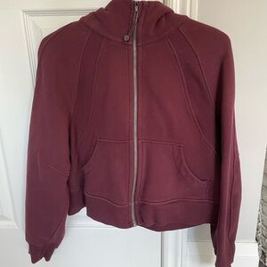 Lululemon Scuba Crop Oversized Full Zip
